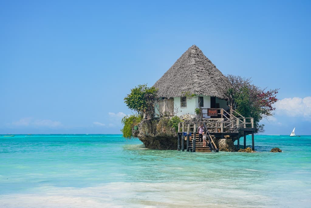 The Rock sul mare, tour sud Zanzibar